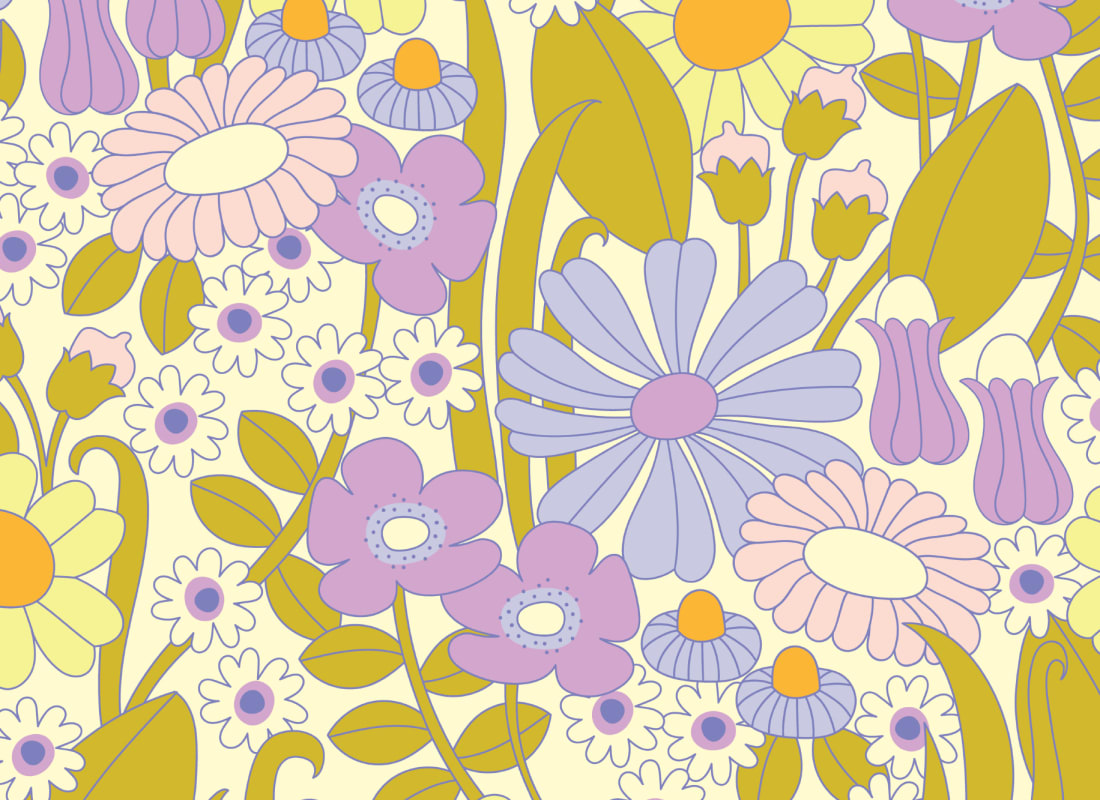Groovy Meadow Purple