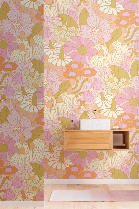 Cosmic Floral Pink