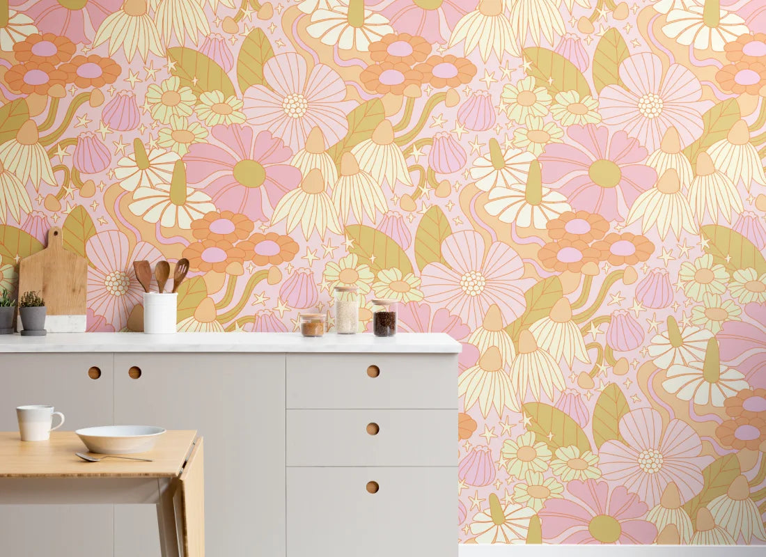 Cosmic Floral Pink
