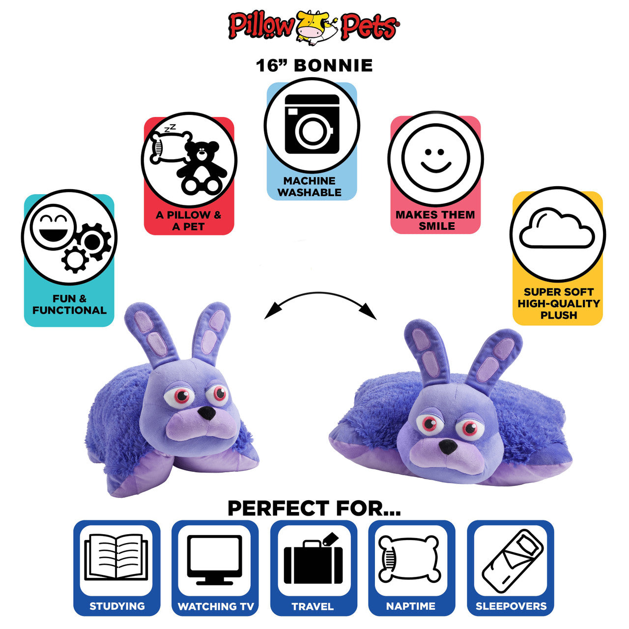 FNAF Bonnie Plush Pillow Pet