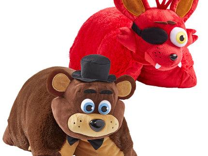 FNAF Freddy Fazbear and Foxy Plush Pillow Pet Combo Pack