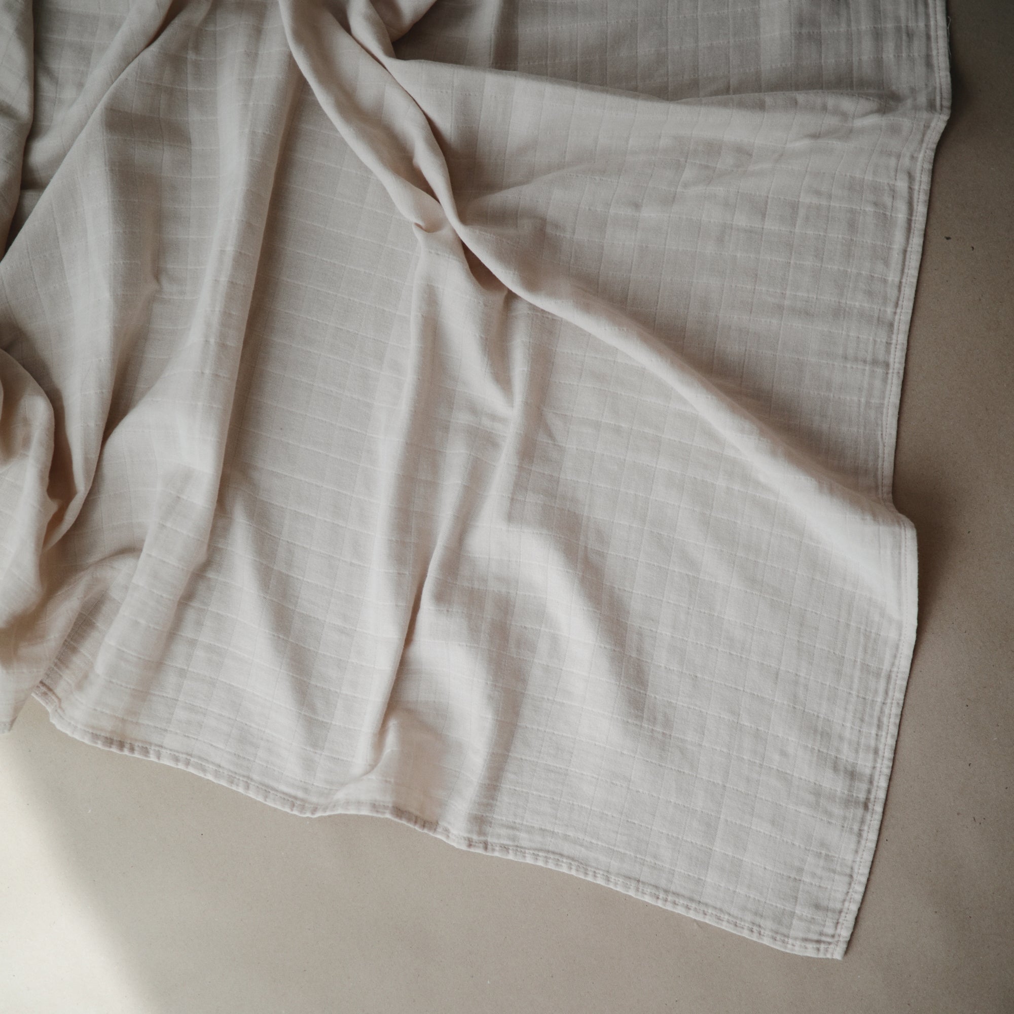 MS-211, Organic Cotton Muslin Swaddle Blanket
