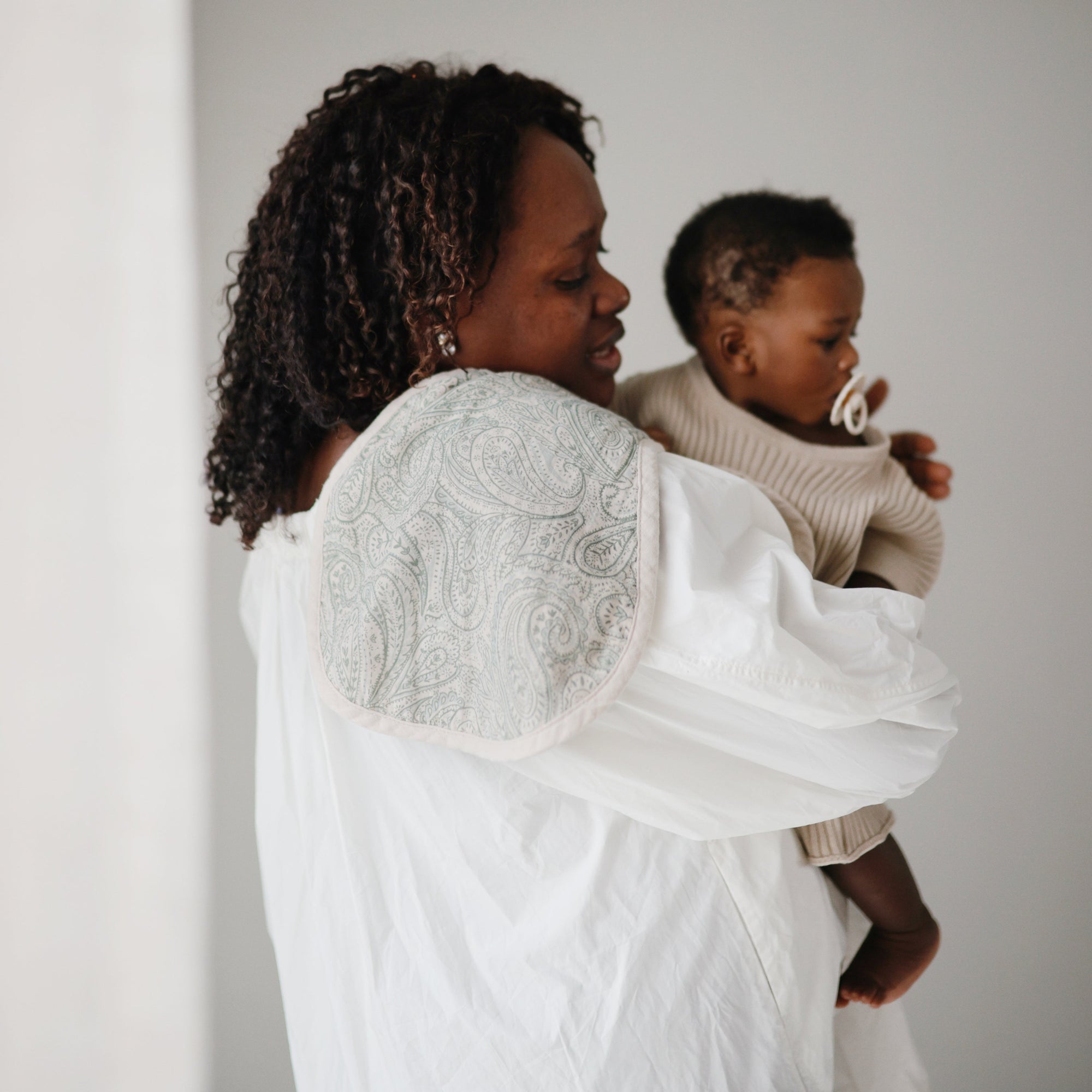 MBC-207, Organic Cotton Muslin Burp Cloth 2-Pack