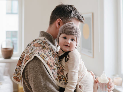 MBC-206, Organic Cotton Muslin Burp Cloth 2-Pack