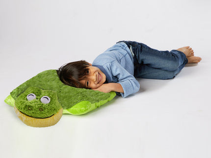Friendly Frog Plush Pillow Pet
