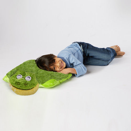 Friendly Frog Plush Pillow Pet
