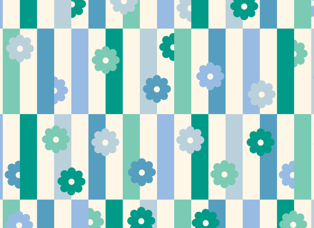 Flower Shift Blue