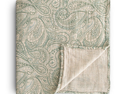 Mushie Organic Cotton Muslin Swaddle Blanket