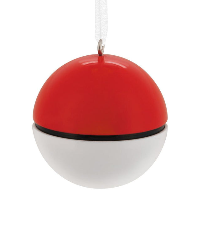 Hallmark Pokemon Poke Ball Metal Christmas Ornament