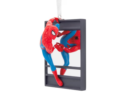 Hallmark Spider-Man - Spider-Man on Window Christmas Ornament