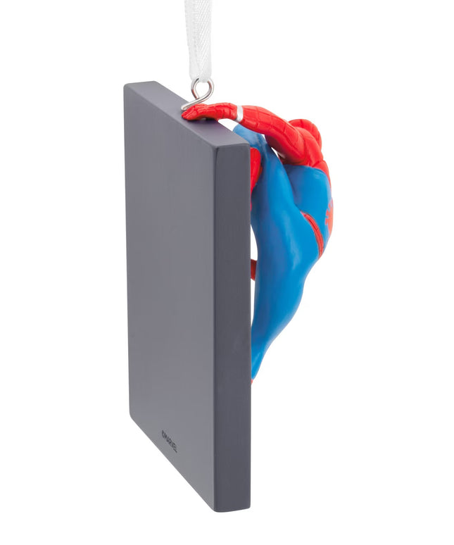 Hallmark Spider-Man - Spider-Man on Window Christmas Ornament