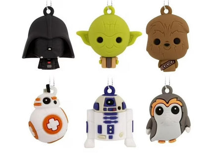 Hallmark Star Wars PVC Figural Mini Ornament Set