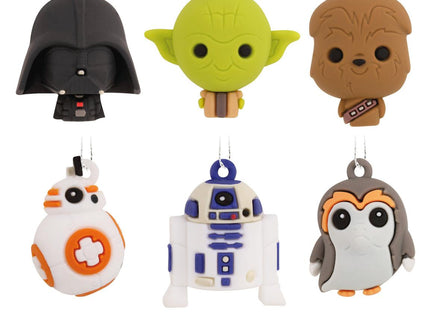 Hallmark Star Wars PVC Figural Mini Ornament Set