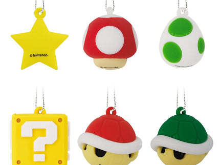 Hallmark Super Mario PVC Figural Mini Ornament Set