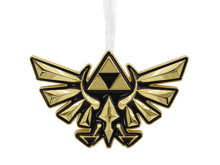 Hallmark The Legend of Zelda Premium Metal Crest of Hyrule Ornament