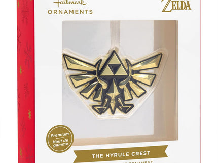 Hallmark The Legend of Zelda Premium Metal Crest of Hyrule Ornament