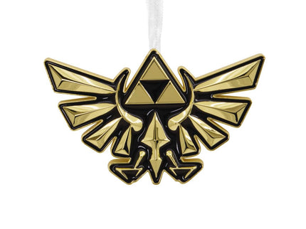 Hallmark The Legend of Zelda Premium Metal Crest of Hyrule Ornament