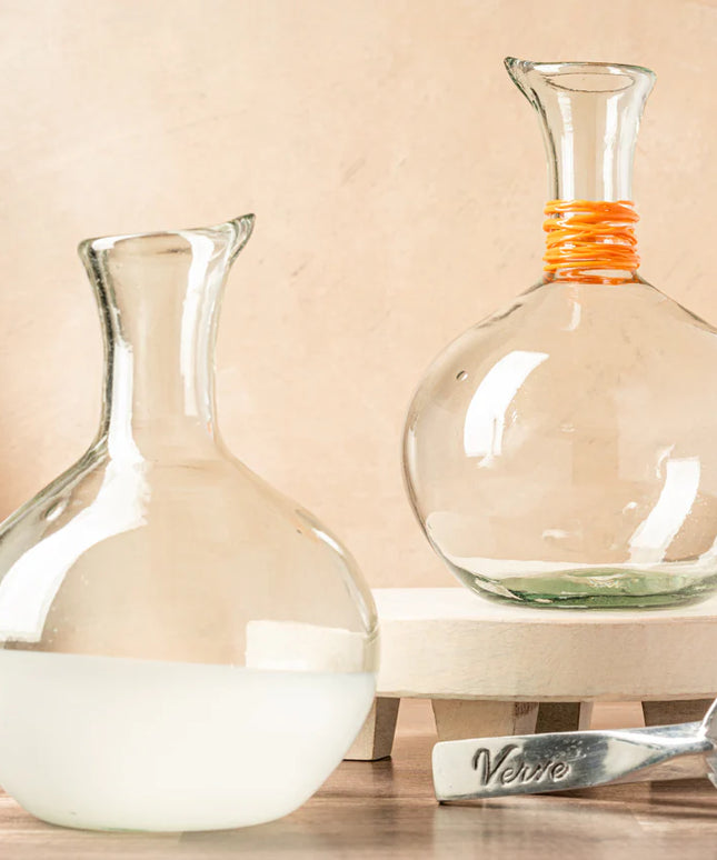 Handblown Glass Carafe