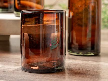 Handblown Glasses - Set of 4 - Tamarind