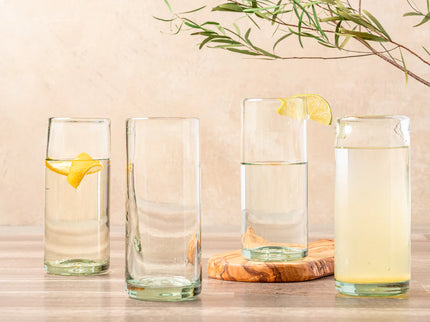 Handblown Glasses - Clear