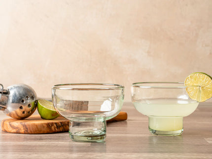Handblown Margarita / Mezcal Glasses - Set of 2