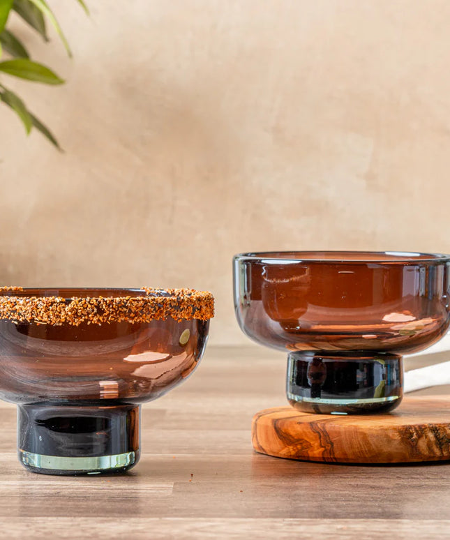 Handblown Margarita / Mezcal Glasses - Set of 2