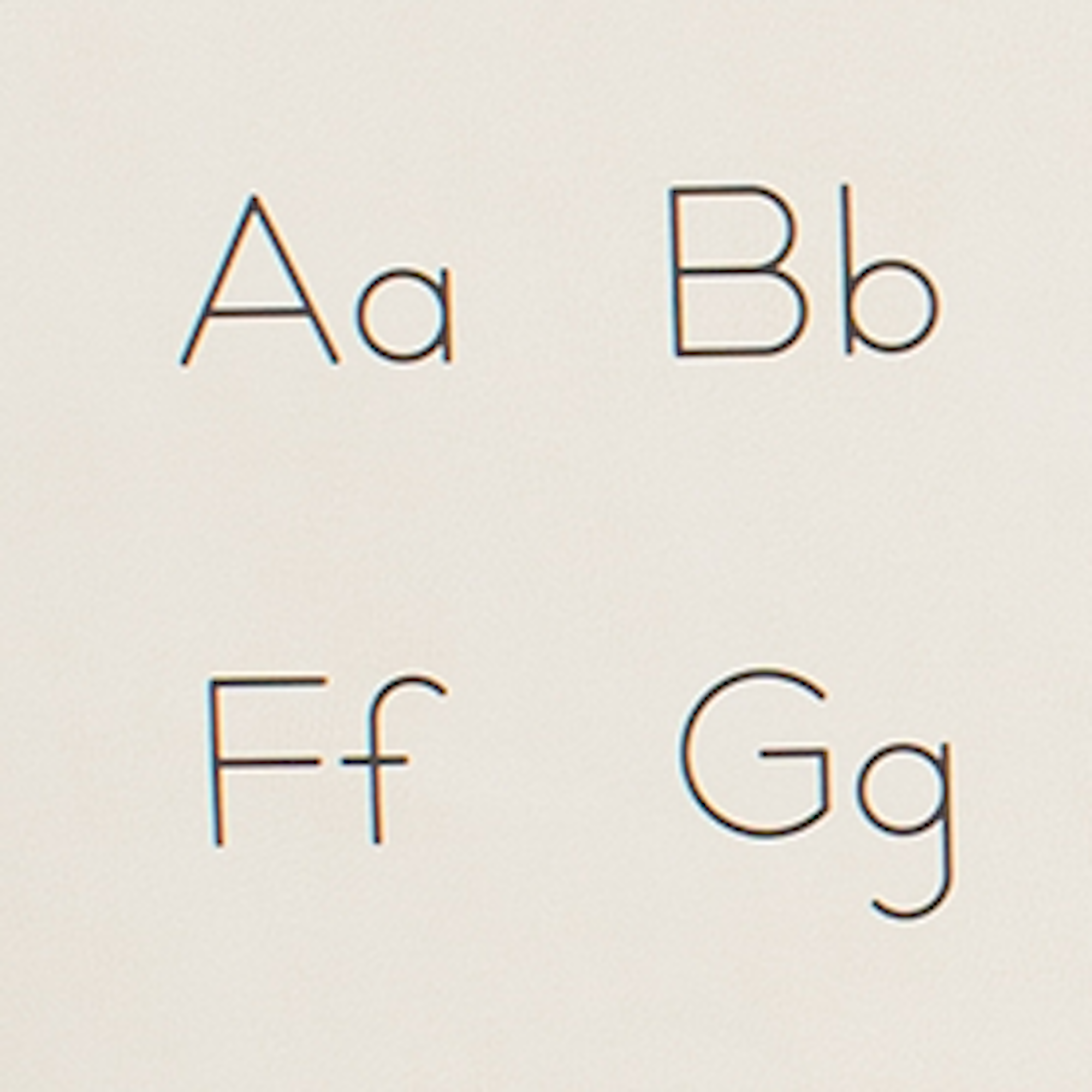 image of alphabetic swatch