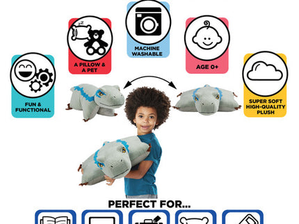 NBCU Jurassic World Blue Plush Pillow Pet