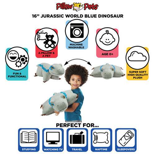 NBCU Jurassic World Blue Plush Pillow Pet