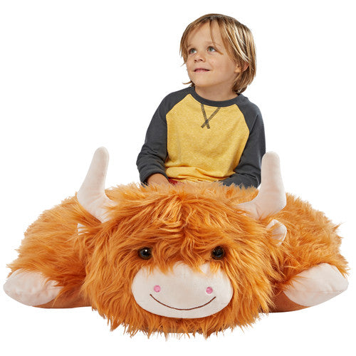 Highland Cow Jumbo 30" Plush Pillow Pet
