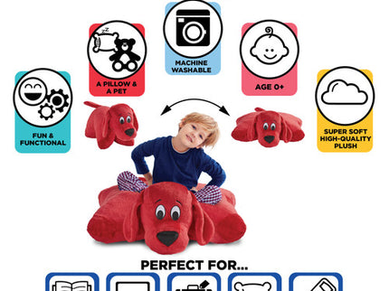 Scholastic Clifford the Big Red Dog Jumbo 30" Plush Pillow Pet
