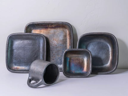 Longpi Pottery Dinner Plate - Large