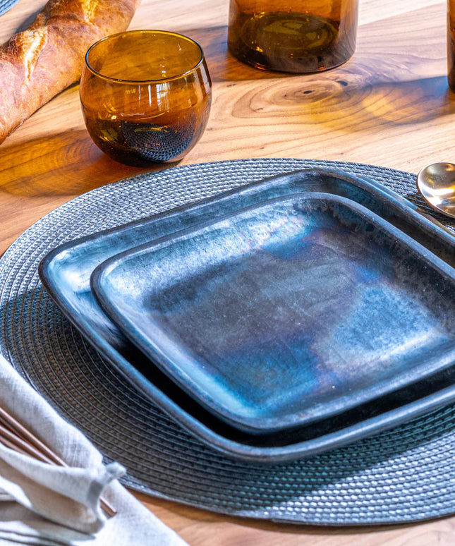 Longpi Pottery Dinner Plate - Large