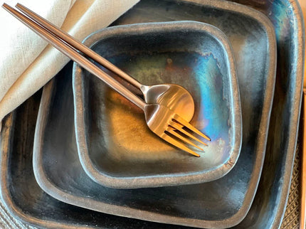 Longpi Pottery Dinner Plate - Large