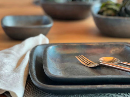 Longpi Pottery Dinner Plate - Small