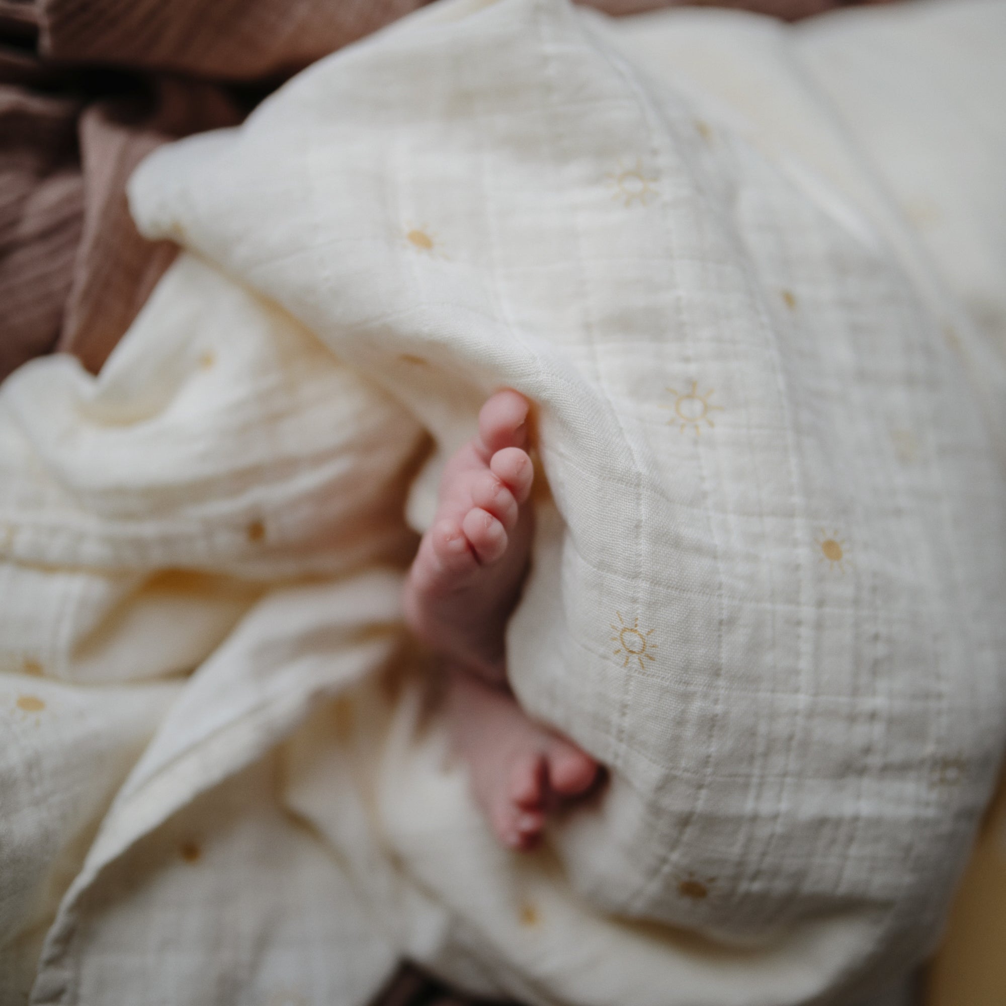 MS-224, Organic Cotton Muslin Swaddle Blanket