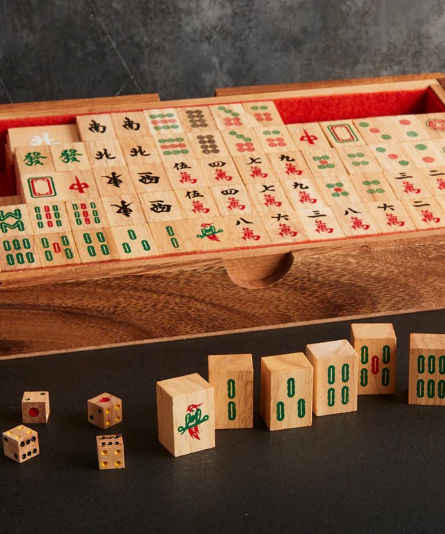 MahJong - Mangowood Game Set