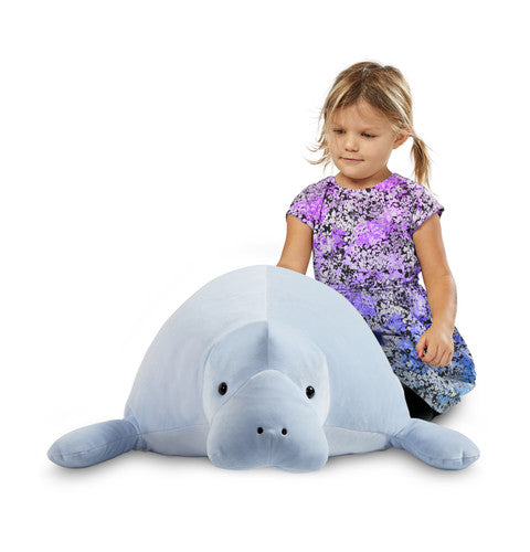 Milo Manatee Jumbo 30" Plush Pillow Pet Puff