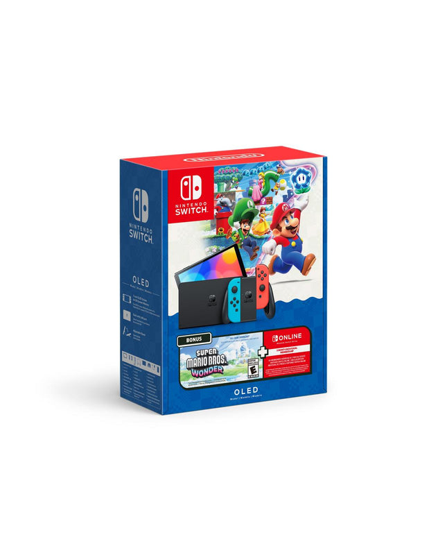 Nintendo Switch - OLED Model and Super Mario Bros. Wonder Bundle