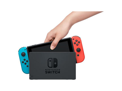 Nintendo Switch with Neon Blue/Neon Red Joy-Con Controller