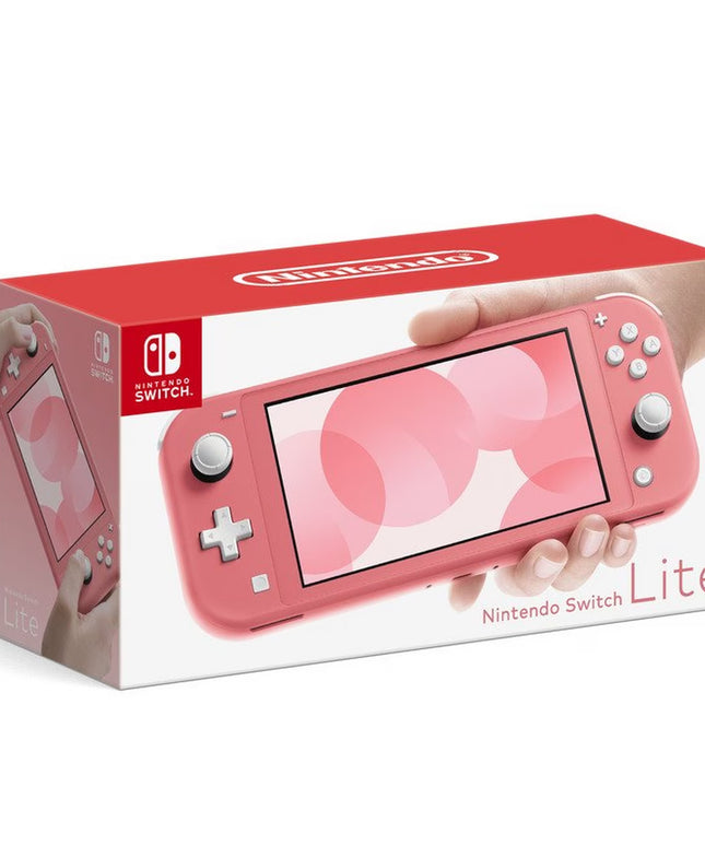 Nintendo Switch Lite Handheld Console - Coral
