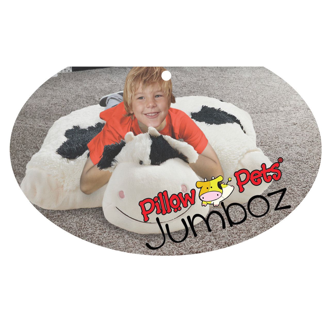 Cozy Cow Jumbo 30" Plush Pillow Pet