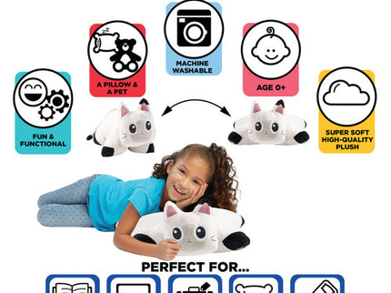 NBCU Gabby's Dollhouse Pandy Paws Plush Pillow Pet