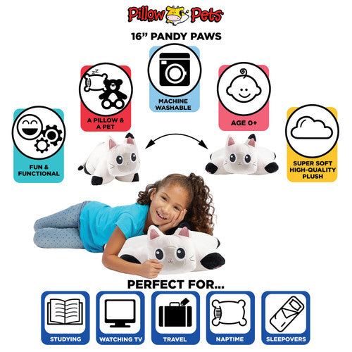 NBCU Gabby's Dollhouse Pandy Paws Plush Pillow Pet