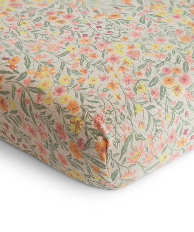 MCS-359, Mushie Extra Soft Muslin Crib Sheet