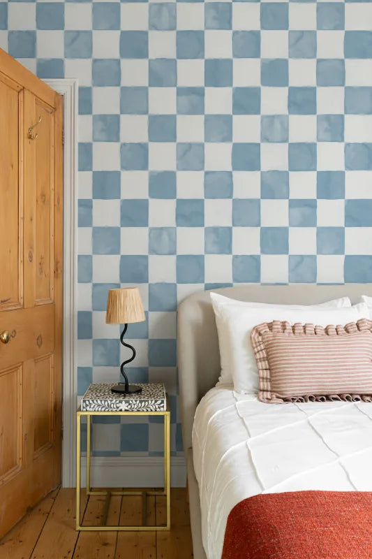 Checkers Blue