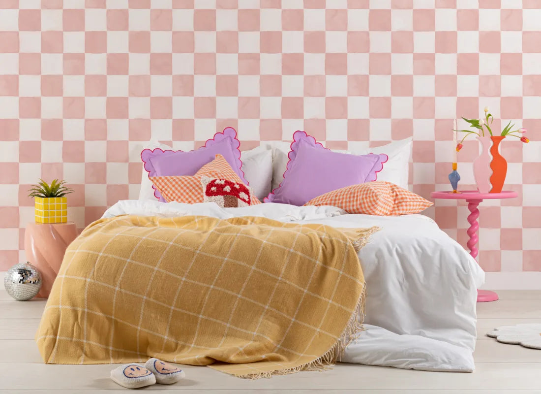 Checkers Pink