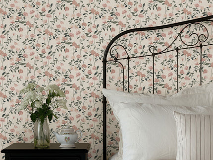 Rosemoore Floral Wallpaper