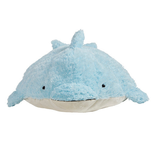 Squeaky Dolphin Plush Pillow Pet
