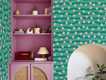 Polka Pop Dark Green